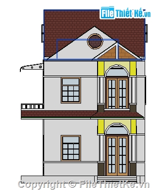 BIỆT THỰ FULL (FILE REVIT),biệt thự,file revit biệt thự